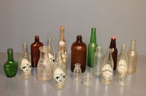Group of Collectible "Old" Bottles Description