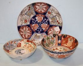 Three Imari Pieces