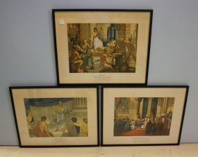 Group of Twelve Litho USA Prints