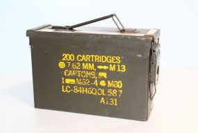 M44 Rifle 7.62 x 54 Cal. Ammo
