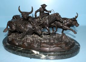 Bronze Remington "Stampede"