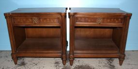 Pair Directoire Style Night Stands