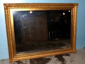 Very Fine 19th Century Large Gold Leaf Mirror