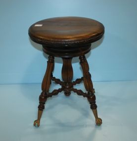 Early Twentieth Century Piano Stool