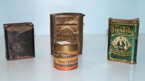Four Vintage Tins