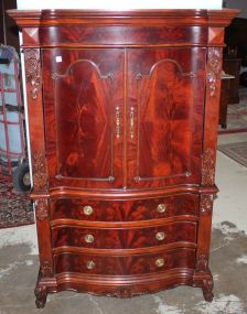 Carved Entertainment Center