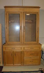 Two Piece Eleven Gun Gun Cabinet
