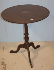 Mahogany Inlaid Center Table