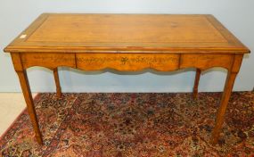 Stenciled Pine Table