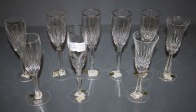 Nine Waterford Glasses