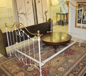 Brass and Iron Bed