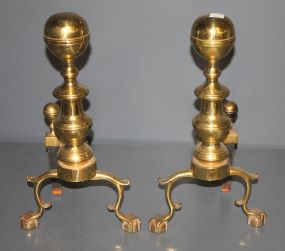 Brass Andirons