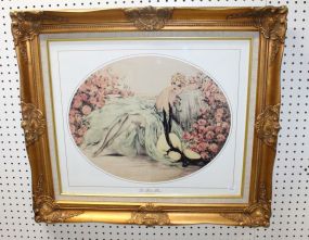 Louis Icart Reprint "of La Belle Rose"