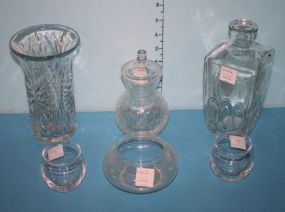 Six Various Pieces of Glass