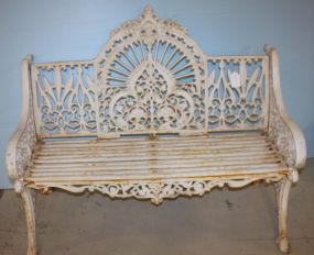 Crown by Pierce of Wexford Cast Iron Garden Bench