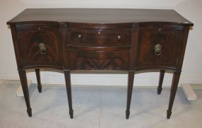 Serpentine Front Hepplewhite Sideboard