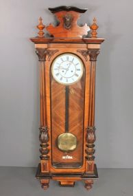 "R-A" Vieanna Regulator Wall Clock