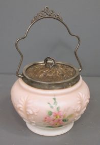 Unsigned Mount Washington Glass Biscuit Jar