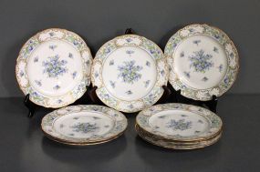 Set of Eight Schumann Luncheon Plates
