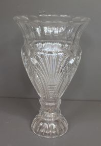 Large Crystal Vase