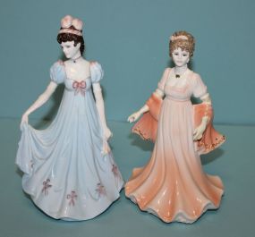 Coalport Bone China Figurines