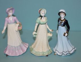 Three Coalport Figurines