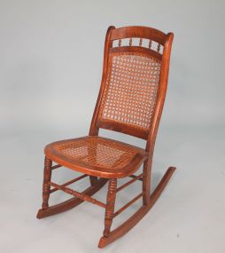 Cane Back and Bottom Rocker