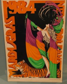 1984 New Orleans Mardi Gras Poster