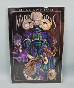 Mardi Gras 2000 Millennium Poster, artist signed Michael Hunt3
