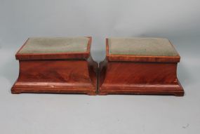 Pair of Empire Footstools