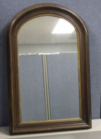 Mid 19th Century Victorian Walnut Mirror