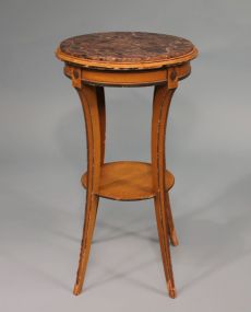 Gold Marble Top Table