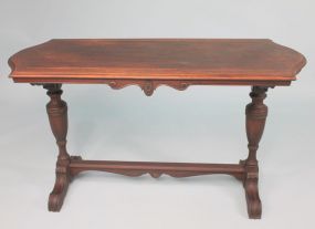 1940 Walnut Library Table