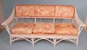 Vintage Wicker Sofa