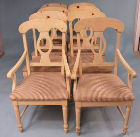 Set of Eight Broyhill Contemporary Dining Chairs