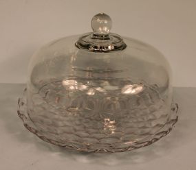 Glass Footed Cake Stand