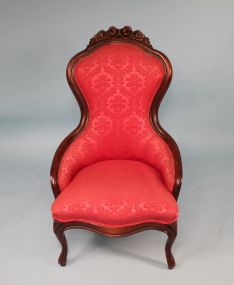 Fine Gents Walnut Side Chair