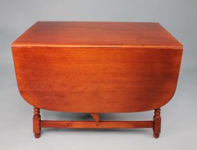 20th Century Walnut Drop Leaf Table
