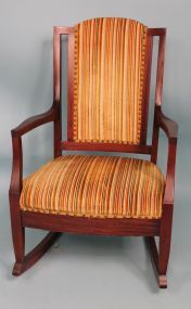 Early 20th Century Mahogany Rocker