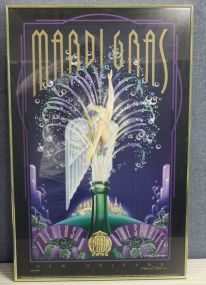 Limited Edition Print of New Orleans Mardi Gras "Release The Spirit", signed David Johnson