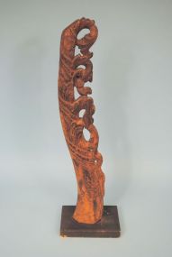 Architectural Carving from Chinese Dragon Boat