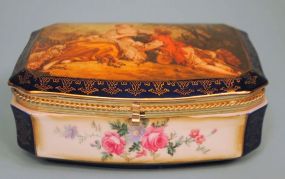 Porcelain Jewelry Casket