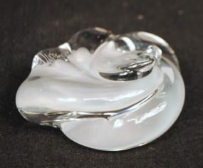 Susan Ford Art Glass Complex Kiss Paperweight
