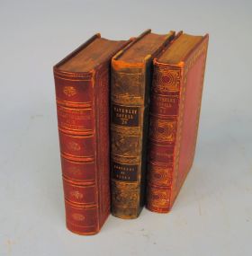 Set of Three Small Books, Waverly Novels and Goldsmith