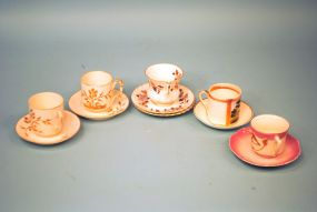 Five Cups and Six Saucers