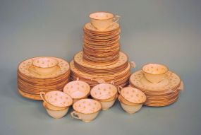 Seventy Four Piece Royal Worchester China Set