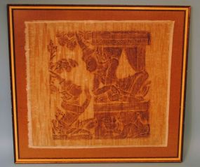 Tapestry Hand Painted on Silk