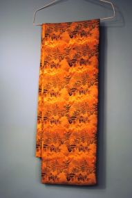 Chinese Silk Brocade Table Runner c1880