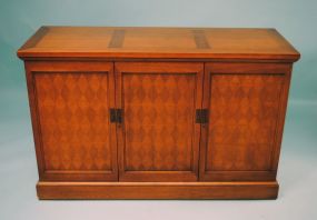 Henredon Heritage Mahogany Parquetry Credenza