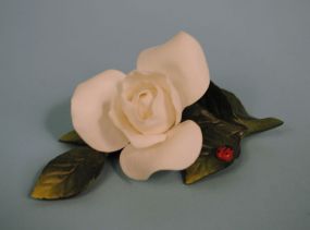 Boehm 1991 Porcelain "Society Rose"